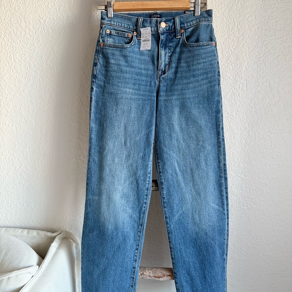J. Crew High Rise Blue Jeans